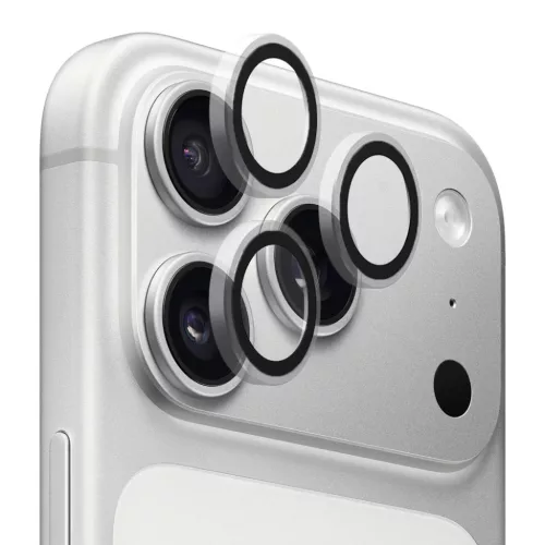 iPhone 17 Pro / iPhone 17 Pro Max Blueo - Original Metal Frame Lens Glass - Átlátszó üvegfólia