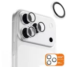 iPhone 17 Pro / iPhone 17 Pro Max Blueo - Original Metal Frame Lens Glass - Átlátszó üvegfólia