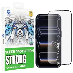 iPhone 17 Pro Fekete Lito - D+ Max Strong üvegfólia