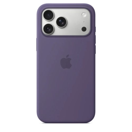 Apple iPhone 17 Pro Max Szilikon Tok Magsafe-fel - Purple Fog
