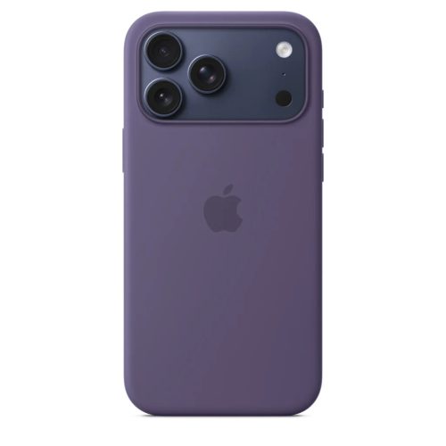Apple iPhone 17 Pro Max Szilikon Tok Magsafe-fel - Purple Fog