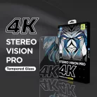 iPhone 17 Pro D+ Max 4K Privacy - Lito - Fekete üvegfólia