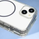 iPhone 17 Pro Max szürke nyitott gyűrűs Anti Shock Thin Mag tok