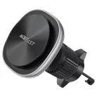 Autós tartó Acefast D41 vezeték nélküli töltéssel - légbefúvóra, mágneses fogás, USB-C, 15W, 4.7 - 6.9" telefonokhoz - Ezüst