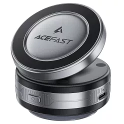   Acefast Autós tartó vezeték nélküli töltéssel (E29) műszerfalra, erős mágnesekkel, 110mAh - Fém szürke