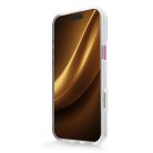 iPhone 17 Pro Max átlátszó vékony mágneses tok rózsaszín