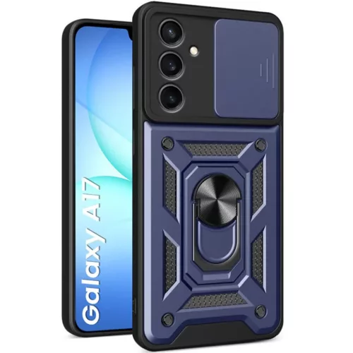 Samsung Galaxy A17 5G Techsuit CamShield Series - Kék tok