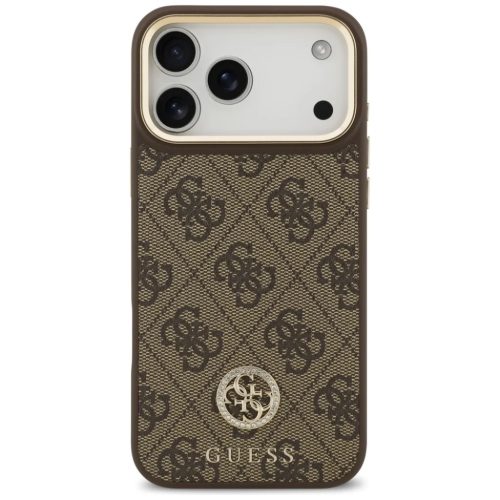 iPhone 17 Pro Max Guess - Hardcase 4G (GUHMP17XP4GRMDEW) - Barna tok
