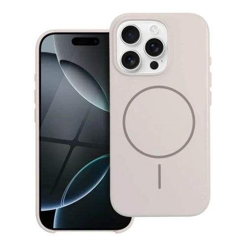 iPhone 17 Pro Max fényes mágneses tok fehér