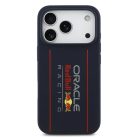 Red Bull Szilikon Függőleges Logós MagSafe iPhone 17 Pro Max tok Navy