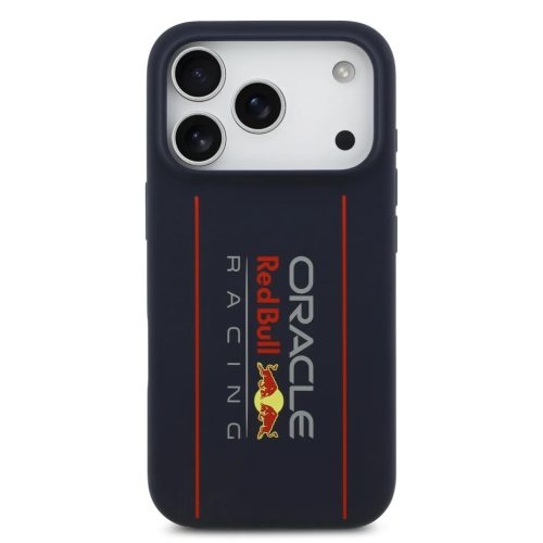 Red Bull Szilikon Függőleges Logós MagSafe iPhone 17 Pro Max tok Navy