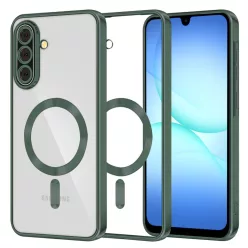   Samsung Galaxy A17 5G Deep Green Techsuit - Luxury Crystal MagSafe tok