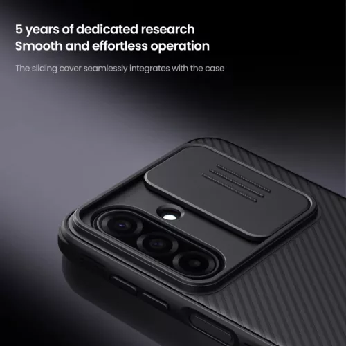 Samsung Galaxy A17 5G Fekete Nillkin CamShield PRO tok