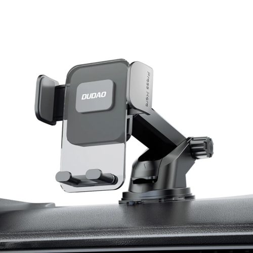 Dudao F8Max+ autós telefontartó műszerfalra vagy szélvédőre - fekete