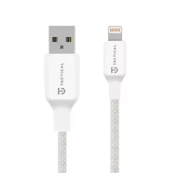 Tactical Stitch Thread Kábel USB-A/Lightning 2m Fehér