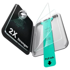   iPad Pro 11 (2024) / iPad Pro 11 (2025) Átlátszó ESR Armorite Screen Protector UltraFit Tray (2 darabos csomag) üvegfólia