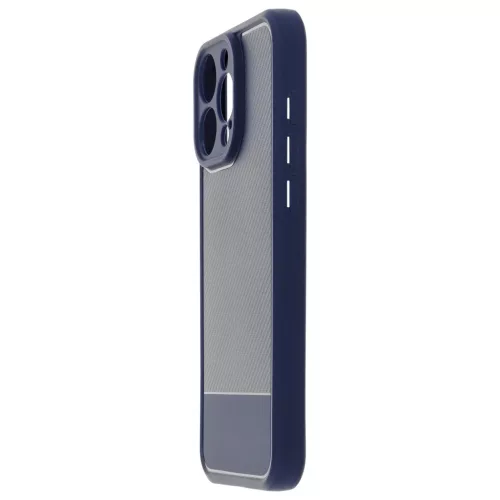 iPhone 16 Pro tok Simple Carbon kék tok