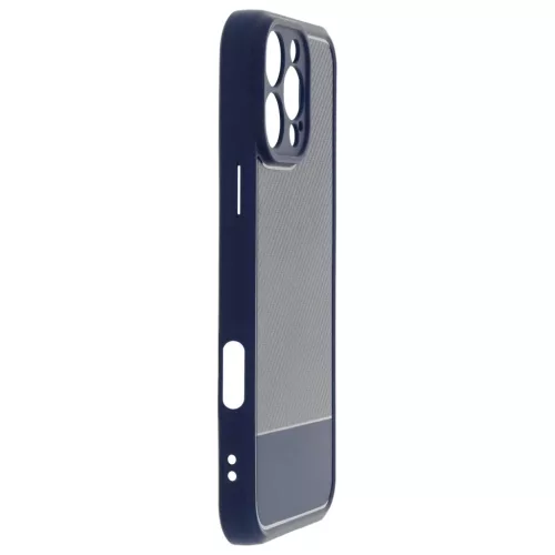 iPhone 16 Pro tok Simple Carbon kék tok
