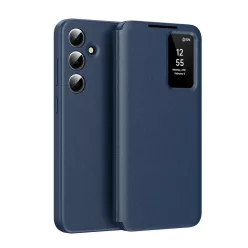 Samsung Galaxy A17 5G Kék Techsuit SmartView Series tok
