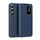 Samsung Galaxy A17 5G Kék Techsuit SmartView Series tok