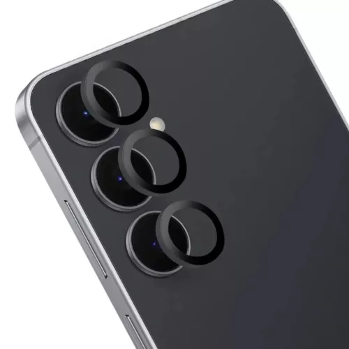 OBAL:ME Lencsevédő Samsung Galaxy S25 FE Titanium Jetblack üvegfólia