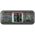 Töltőállomás 4smarts Asztali Töltő Lucid GaN DIY 360W 5xUSB-C 1xUSB-A szürke