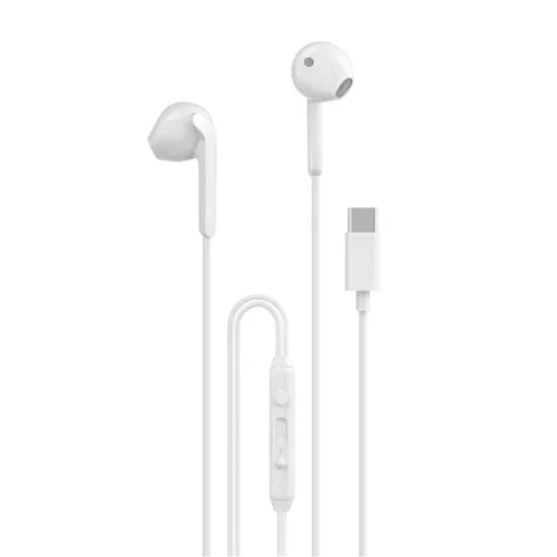 Dudao X3C In-Ear Vezetékes USB-C Fülhallgató 1.2m - Fehér