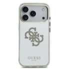 Guess PC/TPU Mirror 4G Glitter Logo MagSafe fliptok iPhone 17 Pro Max Gold tok