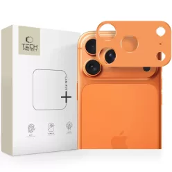   iPhone 17 Pro Tech-Protect Camalloy Fit+ kamera védő Cosmic Orange üvegfólia