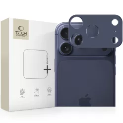   iPhone 17 Pro Tech-protect Camalloy Fit+ mélykék üvegfólia