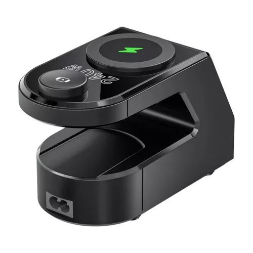 Blitzwolf BW-FW10 ébresztőóra töltővel 2xUSB-A, 4xUSB-C, 240W