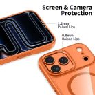 iPhone 17 Pro Max Tech-protect Magmat Magsafe tok Kozmikus Narancs/átlátszó