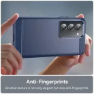 Xiaomi Redmi 15 4G / Redmi 15 5G Techsuit - Carbon Silicone - Kék tok