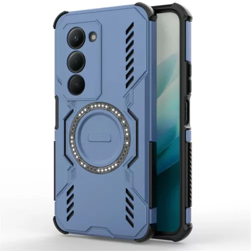 Xiaomi Redmi 15 4G / Redmi 15 5G Techsuit ArmorMag tok - Kék