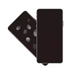 iPhone 12 Mini 6D Kijelzővédő 9H Üvegfólia fekete