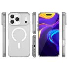 iPhone 17 Pro Max matt fehér Magnetic Abrasive tok