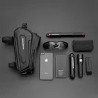 Rockbros B68-1 páncélozott kerékpártáska telefon zsebbel 1.7l - fekete