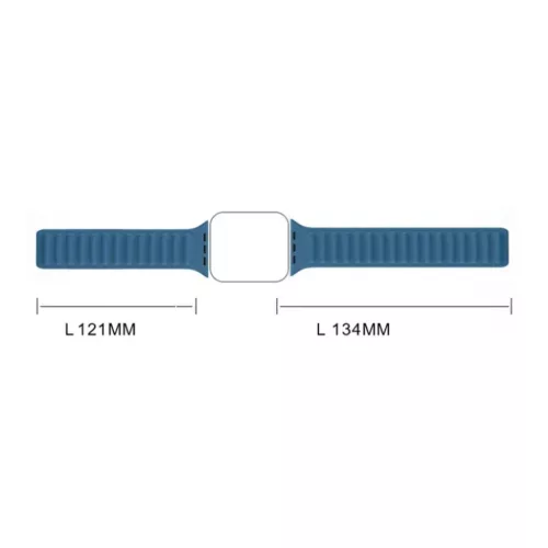 Apple Watch 7/8 41mm Mágneses óraszíj fekete
