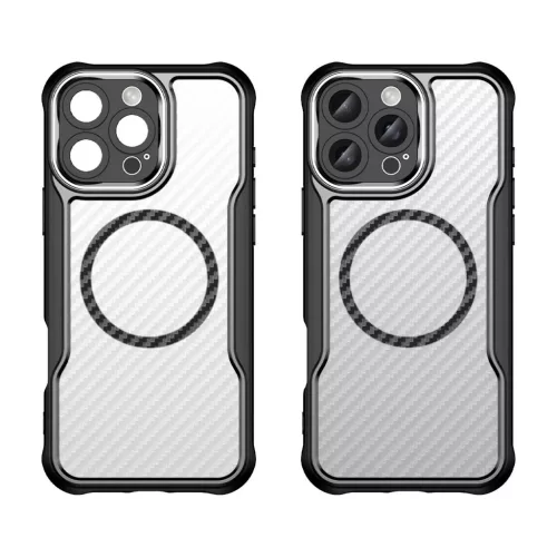 Leading Series MagSafe Szilikon tok iPhone 16 Pro - Fekete