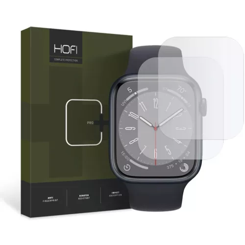 HOFI Hydroflex Pro+ 2-PACK üvegfólia Apple Watch 4/5/6/7/8/9/SE 1/2/3 (40/41mm) Clear