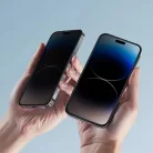 Hofi Anti Spy Glass Pro+ iPhone 15 Pro adatvédelmi üvegfólia