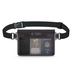   TECH-PROTECT UWP10 Univerzális Vízálló Tok 10 Hüvelyk Fekete/Átlátszó