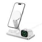 Tech-protect Qi15w-a47 3in1 Mágneses Magsafe Vezeték Nélküli Töltő Fehér