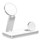 Tech-protect Qi15w-a47 3in1 Mágneses Magsafe Vezeték Nélküli Töltő Fehér