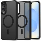 Tech-protect Magmat Magsafe Galaxy S25 Edge Matt Fekete tok