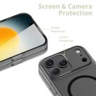 iPhone 17 Pro Max Matt/Fekete Tech-protect Magslim Magsafe tok