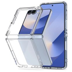 Galaxy Z Flip 7 átlátszó Tech-protect Flexair Hybrid tok