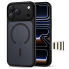 iPhone 17 Pro Max Tech-protect Magpeak Magsafe CC Fekete tok
