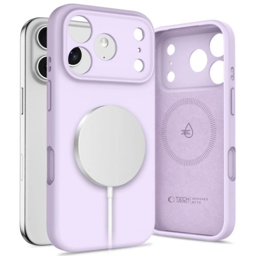iPhone 17 Pro Max Mauve Tech-protect Szilikon Magsafe tok