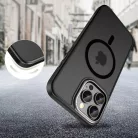 Tech-protect Magedge Magsafe Iphone 16 Pro Matt Fekete/fémszürke Tok